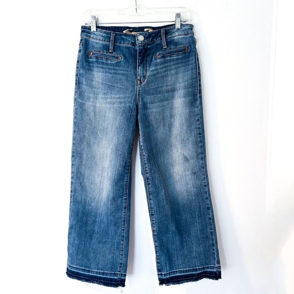 Seven7 High Rise Wide Leg Jean - Picture 6 of 14